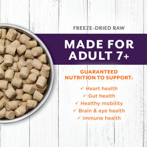 Instinct Raw Longevity 100% Freeze-Dried Raw Meals Adult 7+ Cat Food - Grass-Fed Beef - 9.5oz Bag